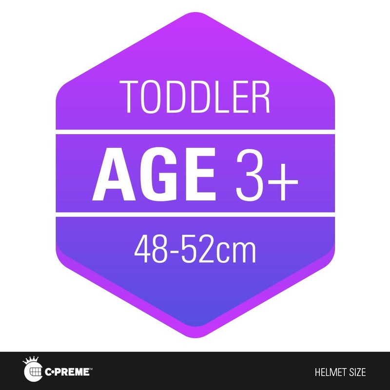 Raskullz Googly Eye Lady Toddler 3+ Multisport Helmet, Toddler (3-5 yrs.) (7094964) - Image 2